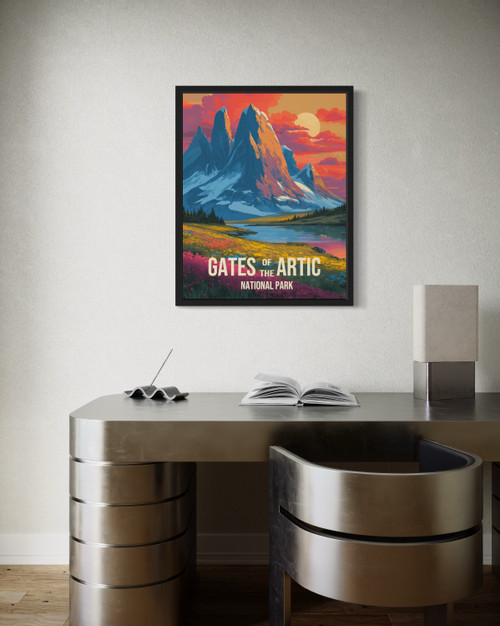 Gates of the Arctic Wall Art Print Poster