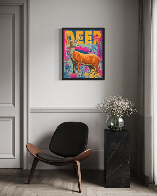 Deer  Wall  Art Print Poster