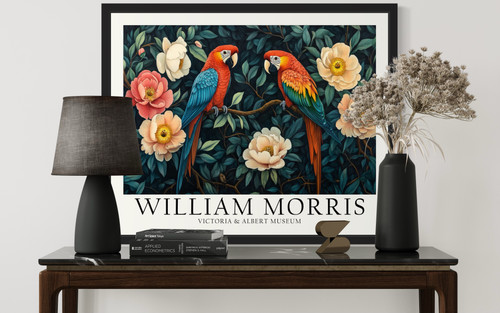 Parrots Wall Art  Print  Poster