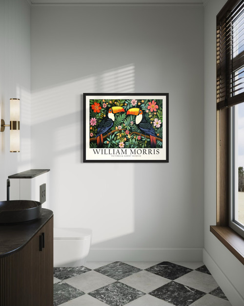 Toucans Wall Art  Print  Poster