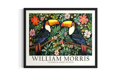 Toucans wall art poster print