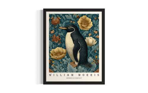 Penguin wall art poster print