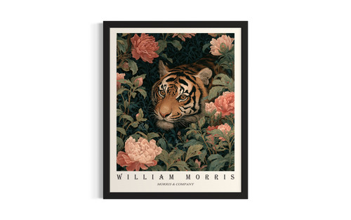Tiger wall art poster print