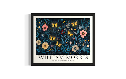 Fireflies wall art poster print