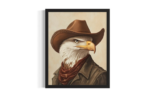 Eagle wall art poster print