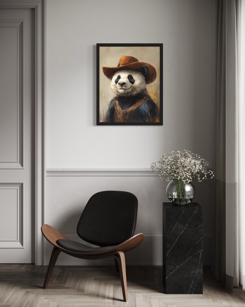 Panda Wall  Art  Print Poster