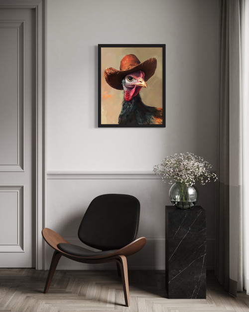 Turkey Wall  Art  Print Poster