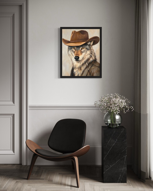 Wolf Wall  Art  Print Poster