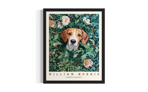 Beagle wall art poster print