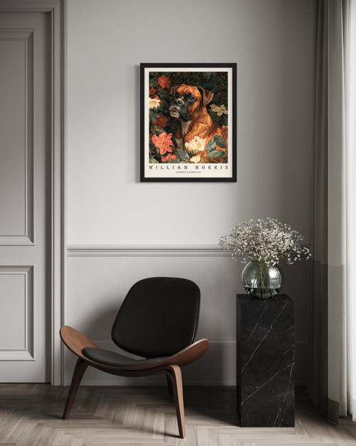 Boxer Wall Art Print  Poster