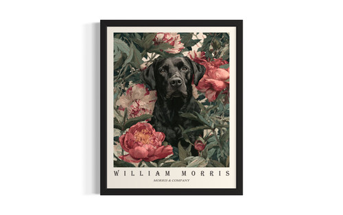 Labrador Retriever wall art poster print
