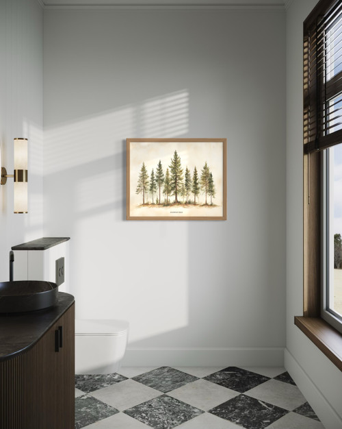 Dogwod Wall Art  Print  Poster