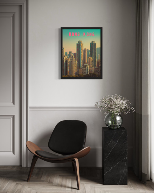 Hong Kong Wall Art Print Poster