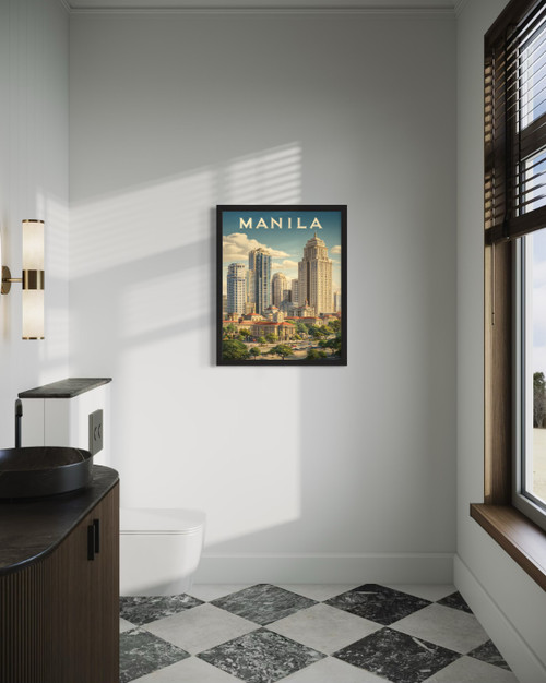 Manila, Philippines Wall Art Print Poster
