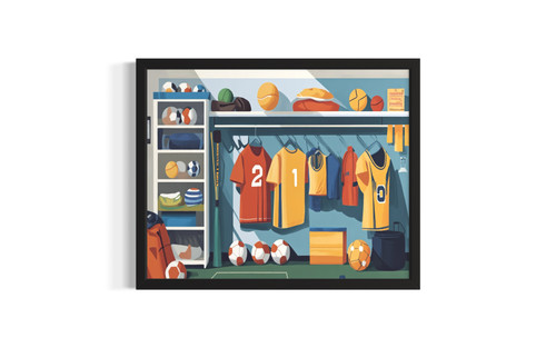Sports Lover wall art poster print