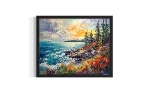 Acadia National Park wall art poster print
