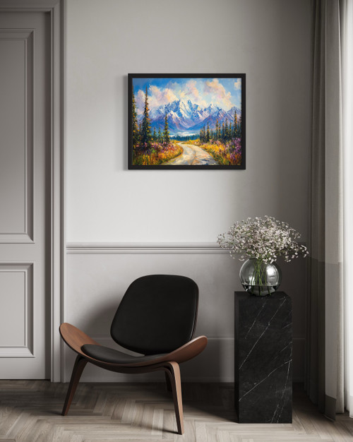 Denali National Park  Wall Art Print Poster