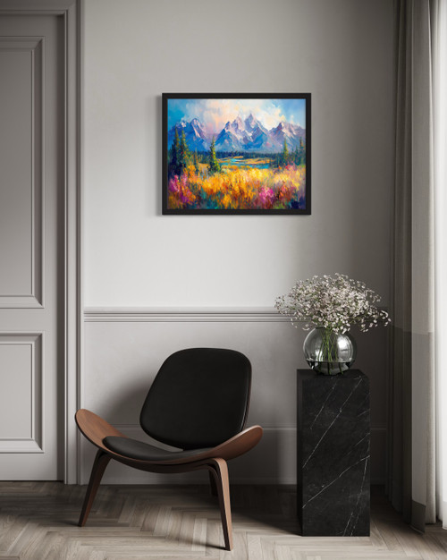 Grand Teton National Park Wall Art Print Poster