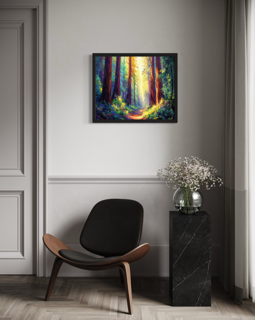 Redwood National Park  Wall Art Print Poster