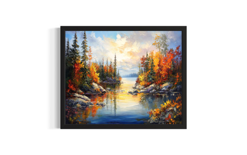 Voyageurs National Park wall art poster print