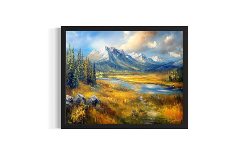 Yellowstone National Park wall art poster print
