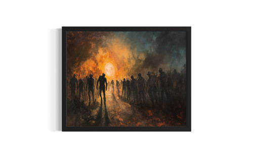 Army of the Dead wall art poster print