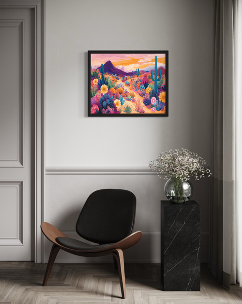 Desert  Wall Art Print Poster