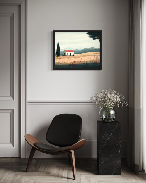 Farmhouse Wall Art Print Poster