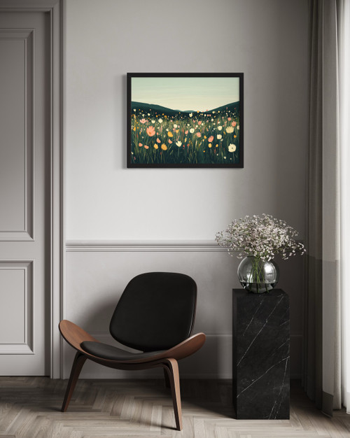 Wildflowers Wall Art Print Poster