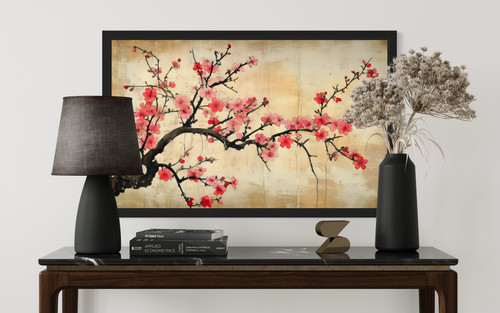 Cherry Blossoms Wall Art Print Poster