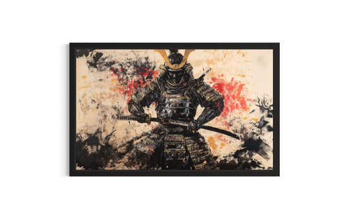Samurai Warrior wall art poster print