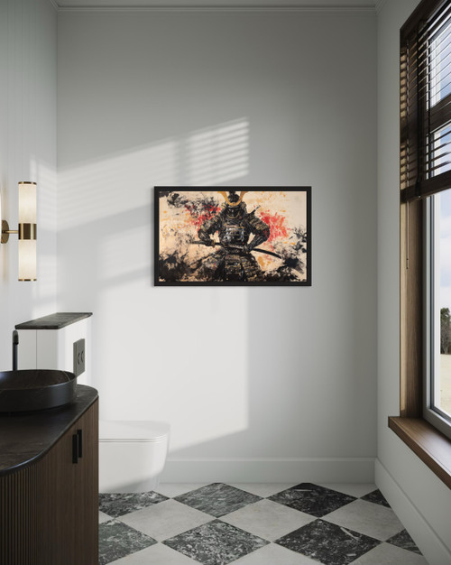Samurai Warrior Wall Art Print Poster