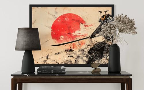 Sun Warrior Wall Art Print Poster