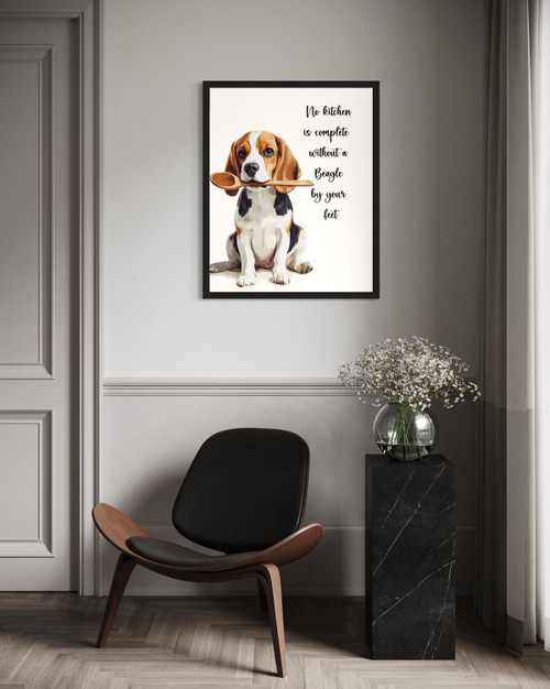 Beagle Wall  Art Print Poster