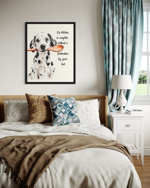 Dalmation Wall  Art Print Poster