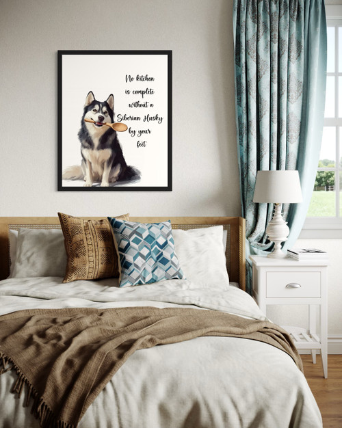 Siberian Husky Wall Art Print  Poster