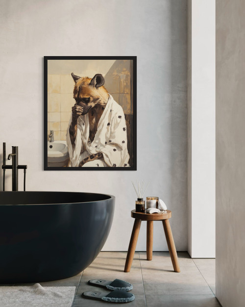 Hyena Wall Art Print  Poster