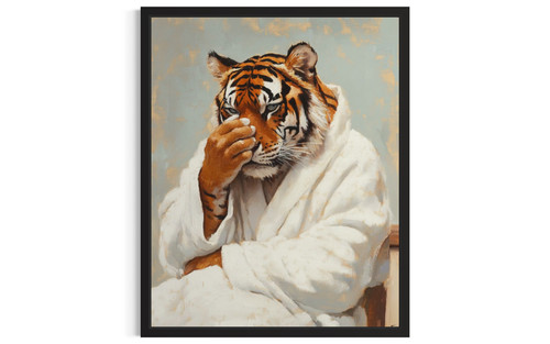Tiger wall art poster print