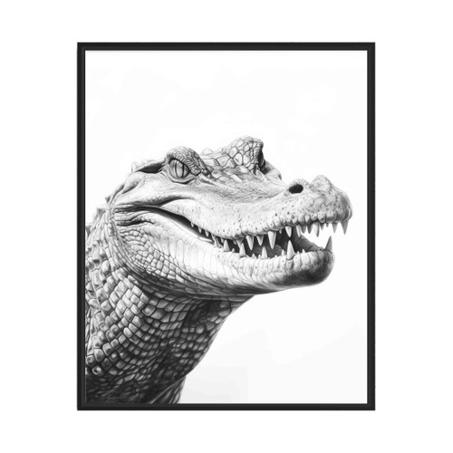 Crocodiles Art Print Poster