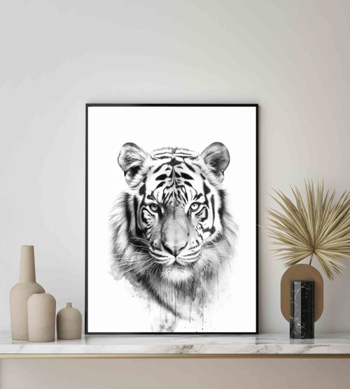 Tiger Art Print Poster