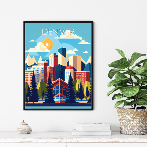 Denver Art Prints Poster