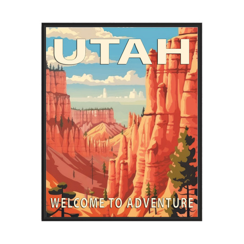 Utah Scenery Art Print Poster