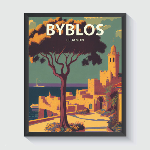 Byblos, Lebanon Art Print Poster