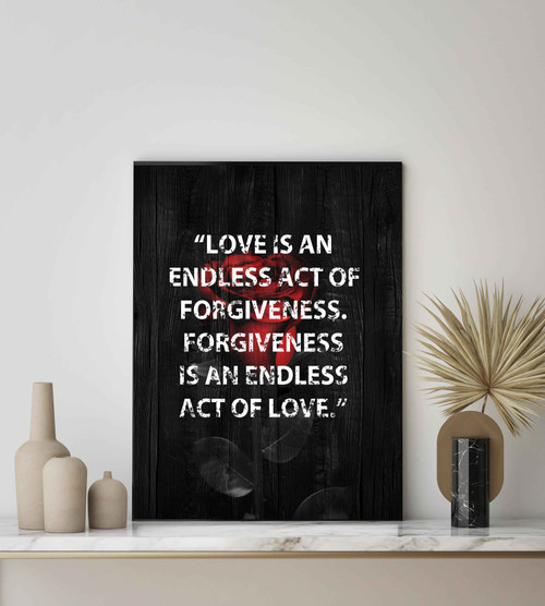 Love Quote  Art  Print Poster