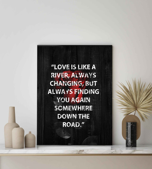 Love Quote  Art  Print  Poster