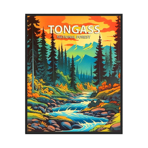 Tongass National Forest Art Print Poster