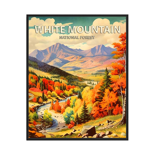 White Mountain National Forest Art Print Poster