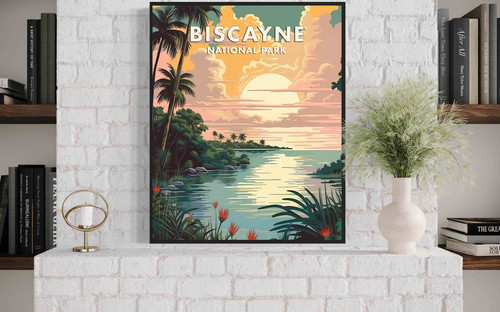 Biscayne  National Park Art Print Poster