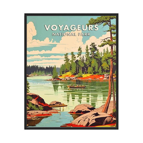 Voyageurs  National Park Art Print Poster