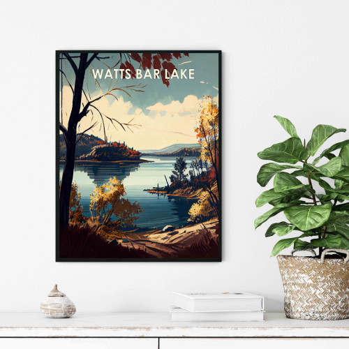 Watts Bar Lake Art Print Poster